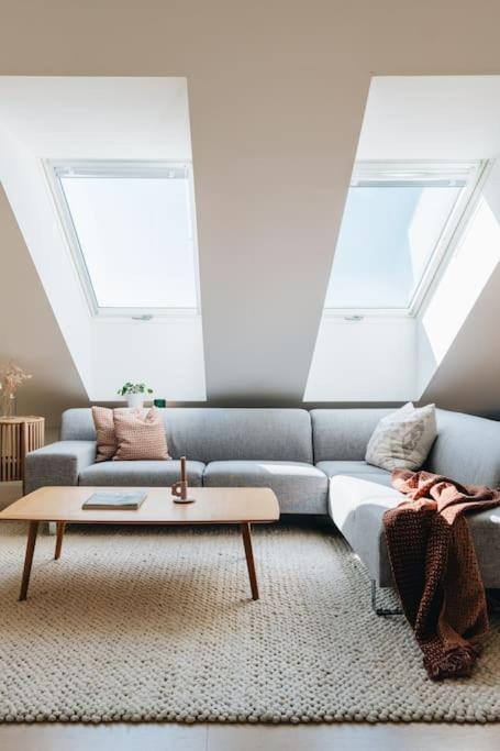 Beautiful Penthouse With An Ocean View In Bergen Apartment Luaran gambar